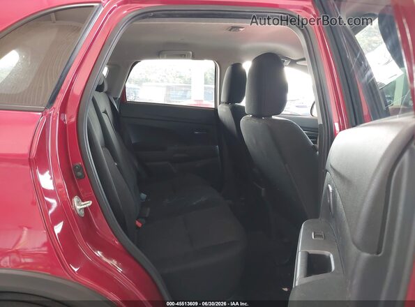 JA4APUAU8MU022457 2021 MITSUBISHI OUTLANDER SPORT Red VIN კოდის სტიკერის ხედი
