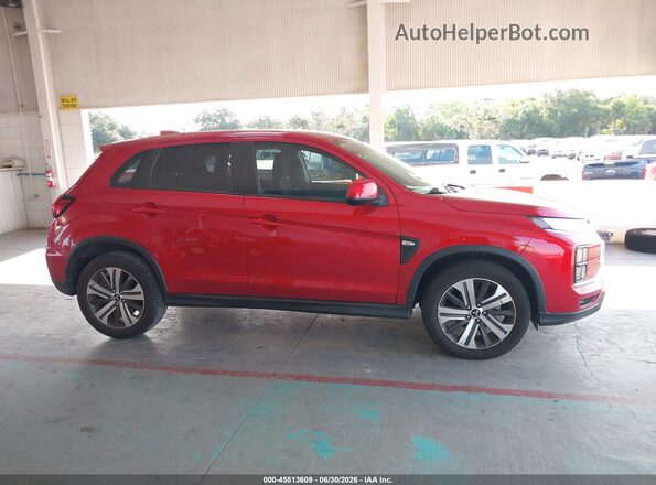 JA4APUAU8MU022457 2021 MITSUBISHI OUTLANDER SPORT Red უკანა სალონის ხედი