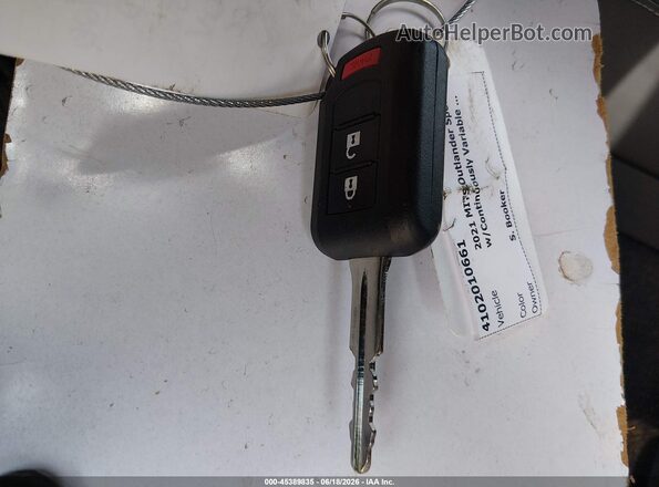 JA4APUAU9MU003609 2021 MITSUBISHI OUTLANDER SPORT Black Առջևի վահանակի տեսք
