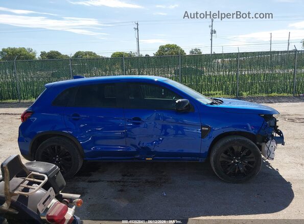 JA4APUAU9MU008437 2021 MITSUBISHI OUTLANDER SPORT Blue Vista interior de 360 grados