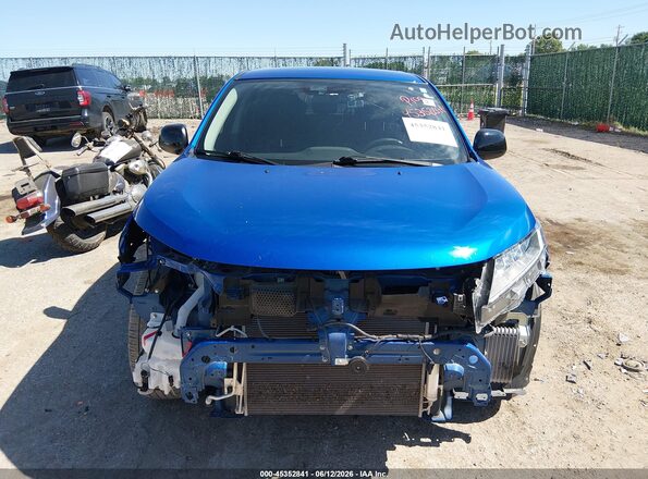 JA4APUAU9MU008437 2021 MITSUBISHI OUTLANDER SPORT Blue Vista interior trasera
