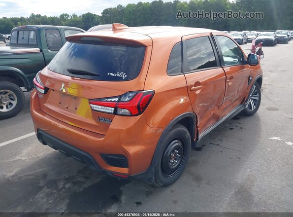 JA4APUAU9NU019293 2022 MITSUBISHI OUTLANDER SPORT Orange უკანა მარჯვენა