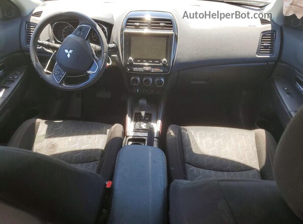 JA4APUAUXMU022332 2021 MITSUBISHI OUTLANDER Blue Vista del salpicadero