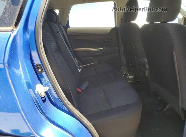 JA4APUAUXMU022332 2021 MITSUBISHI OUTLANDER Blue Vista de los asientos traseros