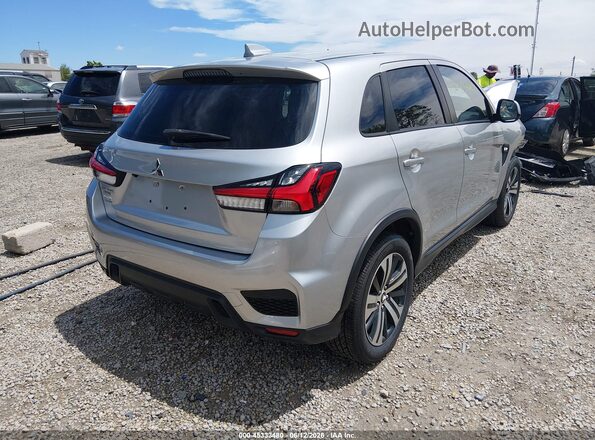 JA4APUAUXMU035033 2021 MITSUBISHI OUTLANDER SPORT Silver Trasero derecho