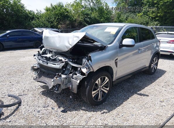 JA4APUAUXMU035033 2021 MITSUBISHI OUTLANDER SPORT Silver Vista tres cuartos delantera izquierda