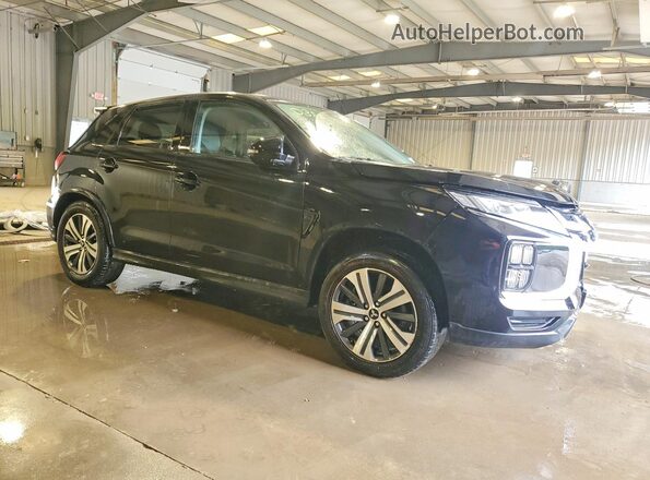 JA4APVAU2NU000381 2022 MITSUBISHI OUTLANDER Black Передня права чверть