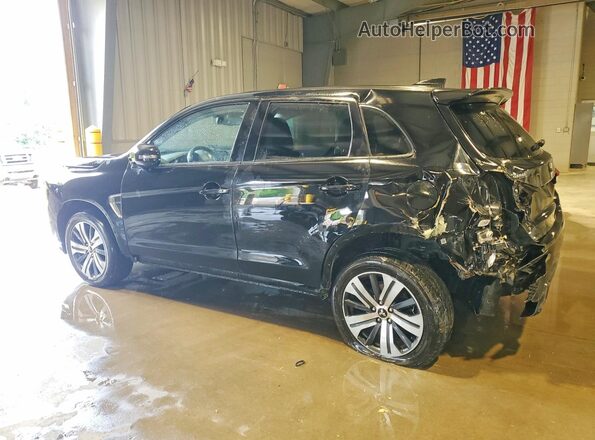 JA4APVAU2NU000381 2022 MITSUBISHI OUTLANDER Black Задня ліва чверть