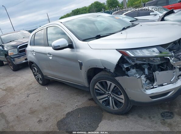 JA4APVAU7MU015232 2021 MITSUBISHI OUTLANDER SPORT Silver უკანა სალონის ხედი
