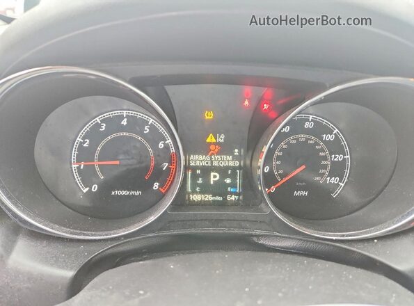 JA4APVAU9MU011747 2021 MITSUBISHI OUTLANDER Gray ხელსაწყოთა პანელის ხედი