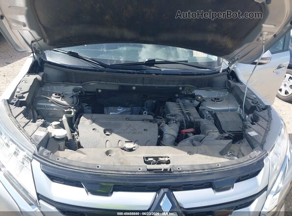 JA4APVAUXMU001258 2021 MITSUBISHI OUTLANDER SPORT Серебряный Вид сзади