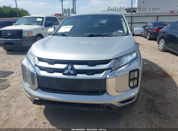 JA4APVAUXMU001258 2021 MITSUBISHI OUTLANDER SPORT Серебряный Вид спереди
