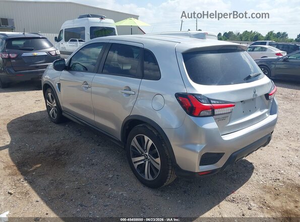 JA4APVAUXMU001258 2021 MITSUBISHI OUTLANDER SPORT Серебряный Задняя левая четверть