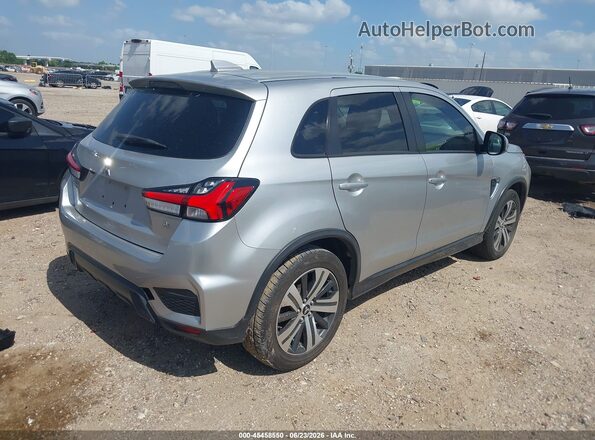 JA4APVAUXMU001258 2021 MITSUBISHI OUTLANDER SPORT Серебряный Задняя правая четверть