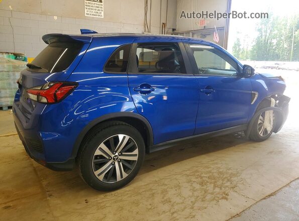 JA4APVAUXNU000208 2022 MITSUBISHI OUTLANDER Blue Հետևի աջ