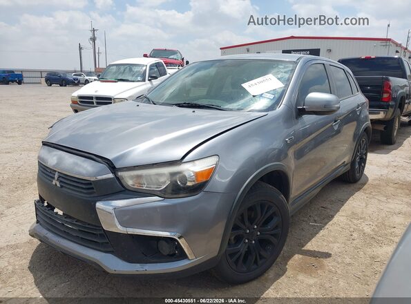 JA4AR3AU0HZ016813 2017 MITSUBISHI OUTLANDER SPORT Pewter Передня ліва чверть