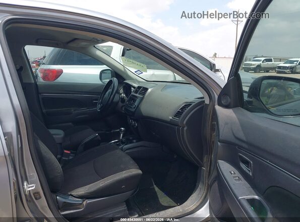 JA4AR3AU0HZ016813 2017 MITSUBISHI OUTLANDER SPORT Pewter Вид салону спереду