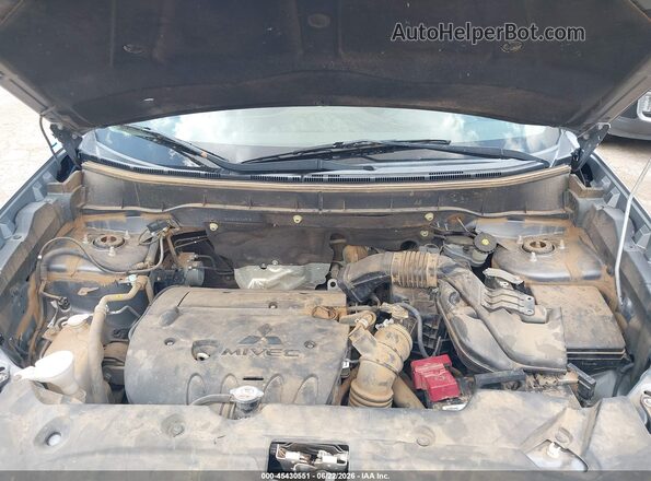 JA4AR3AU0HZ016813 2017 MITSUBISHI OUTLANDER SPORT Pewter Вид ззаду