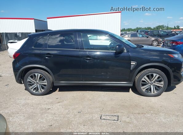 JA4AR3AU0LU004621 2020 MITSUBISHI OUTLANDER SPORT Black Widok zestawu wskaźników
