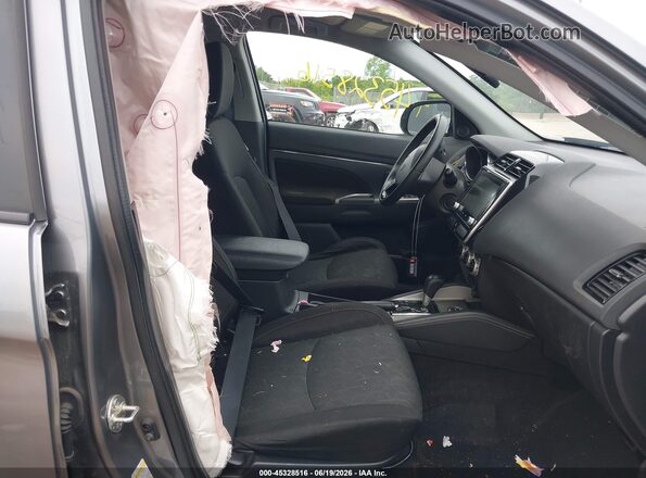 JA4AR3AU0LU017174 2020 MITSUBISHI OUTLANDER SPORT Gray წინა სალონის ხედი