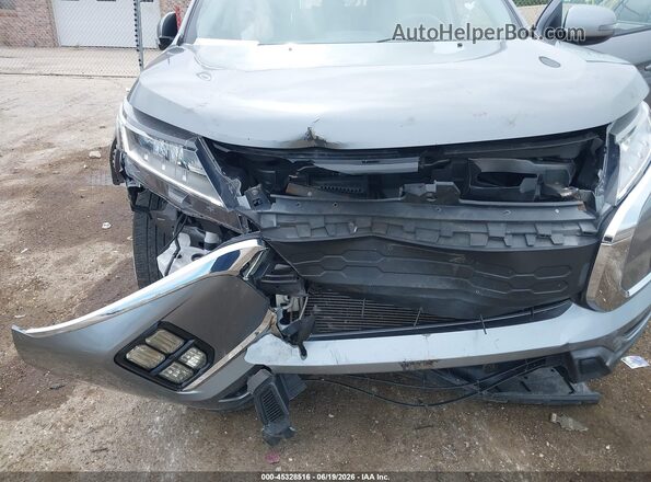 JA4AR3AU0LU017174 2020 MITSUBISHI OUTLANDER SPORT Gray წინა ხედი