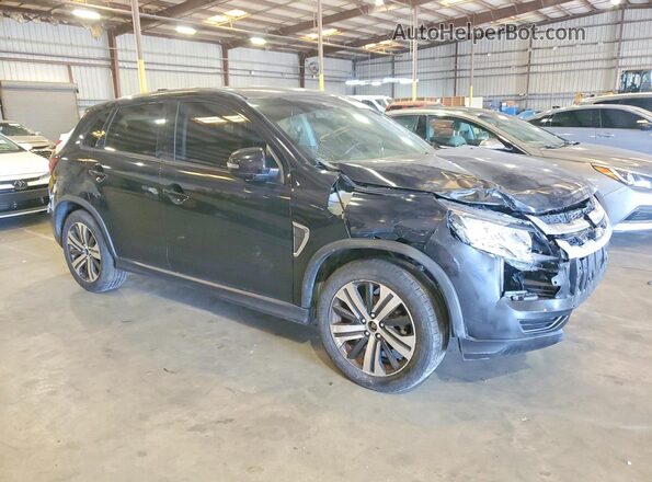 JA4AR3AU0LU019989 2020 MITSUBISHI OUTLANDER Black Передня права чверть