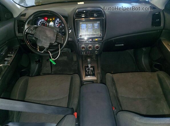 JA4AR3AU0LU019989 2020 MITSUBISHI OUTLANDER Black Вид панелі приладів