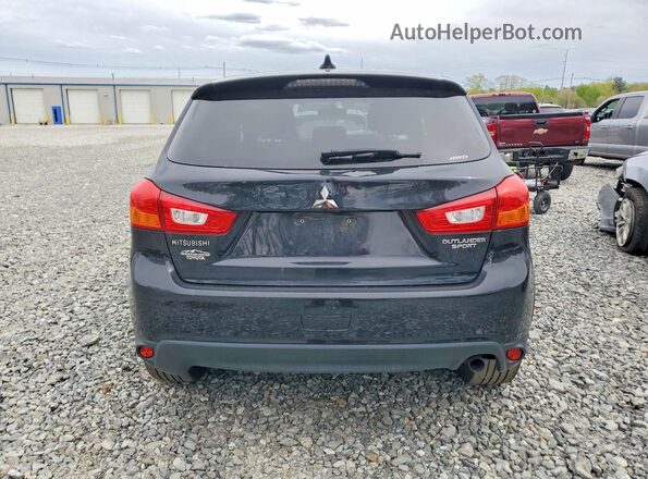 JA4AR3AU2HZ034729 2017 MITSUBISHI OUTLANDER Black Вид ззаду