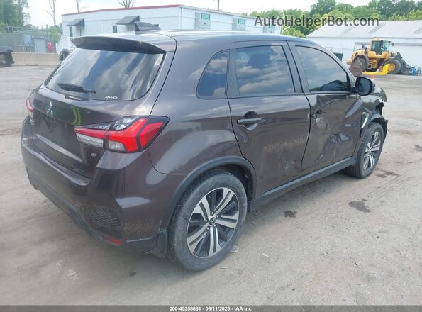 JA4AR3AU3LU012468 2020 MITSUBISHI OUTLANDER SPORT Brown 