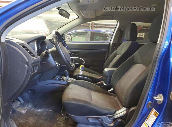 JA4AR3AU4HZ045697 2017 MITSUBISHI OUTLANDER Синий 