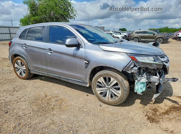 JA4AR3AU4LU013869 2020 MITSUBISHI OUTLANDER Silver Передня права чверть