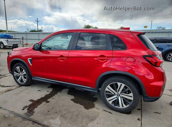 JA4AR3AU4LU020403 2020 MITSUBISHI OUTLANDER Красный Задняя левая четверть