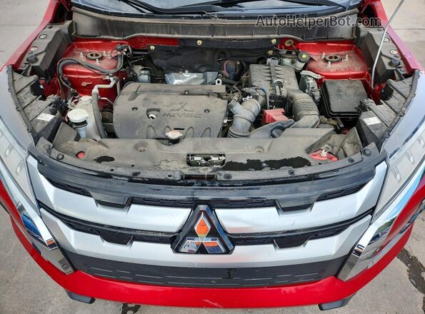 JA4AR3AU4LU020403 2020 MITSUBISHI OUTLANDER Красный Вид подкапотного пространства