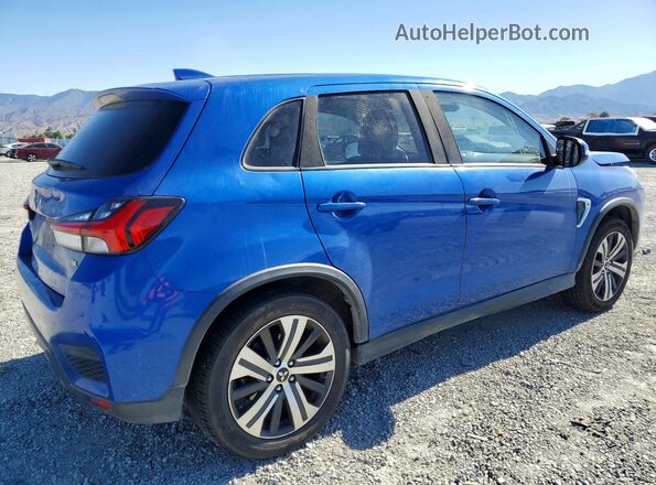 JA4AR3AU4LU030249 2020 MITSUBISHI OUTLANDER Blue 
