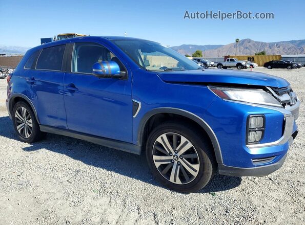 JA4AR3AU4LU030249 2020 MITSUBISHI OUTLANDER Blue 