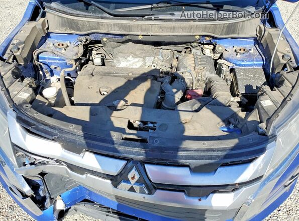 JA4AR3AU4LU030249 2020 MITSUBISHI OUTLANDER Blue 