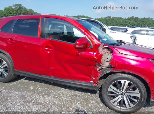 JA4AR3AU6LU019446 2020 MITSUBISHI OUTLANDER SPORT Red Դիմացի տեսք