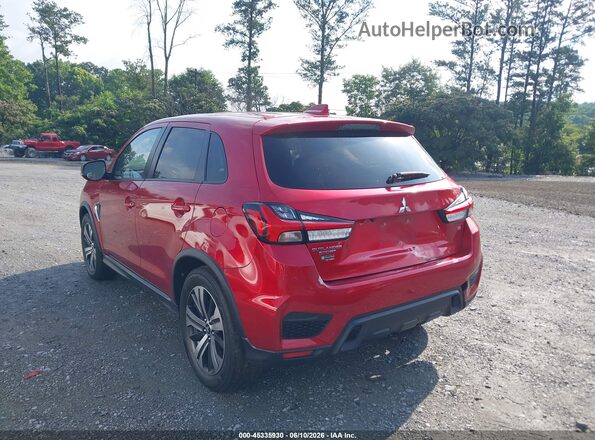 JA4AR3AU6LU019446 2020 MITSUBISHI OUTLANDER SPORT Red Հետևի ձախ