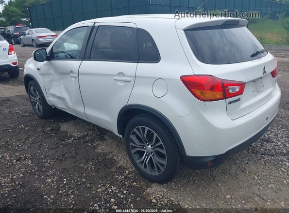 JA4AR3AU7GZ056207 2016 MITSUBISHI OUTLANDER SPORT White უკანა მარცხენა