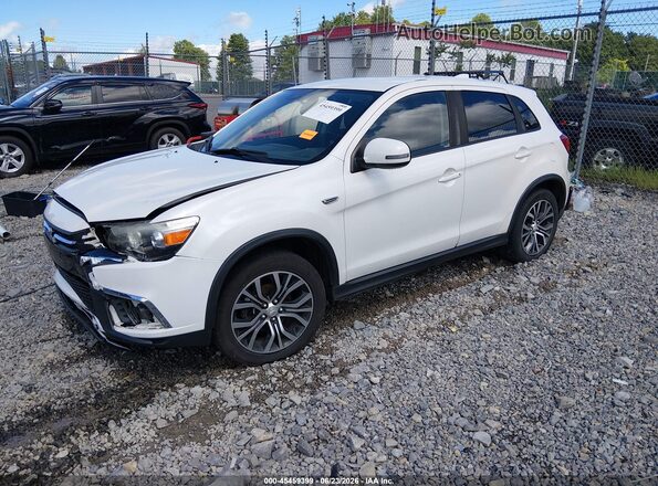 JA4AR3AUXJZ034340 2018 MITSUBISHI OUTLANDER SPORT White Vista tres cuartos delantera izquierda