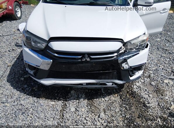 JA4AR3AUXJZ034340 2018 MITSUBISHI OUTLANDER SPORT White Vista frontal