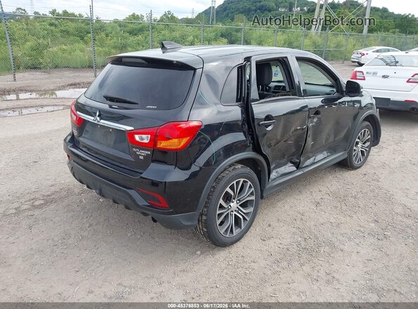 JA4AR3AW2JZ012382 2018 MITSUBISHI OUTLANDER SPORT Черный Задняя правая четверть