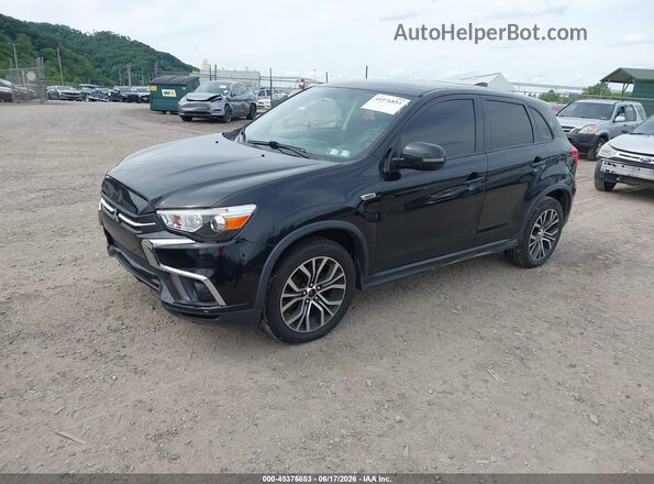 JA4AR3AW2JZ012382 2018 MITSUBISHI OUTLANDER SPORT Черный Передняя левая четверть