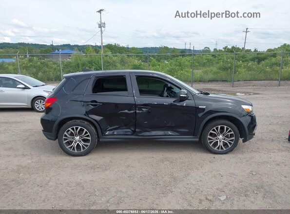 JA4AR3AW2JZ012382 2018 MITSUBISHI OUTLANDER SPORT Черный Вид задней части салона