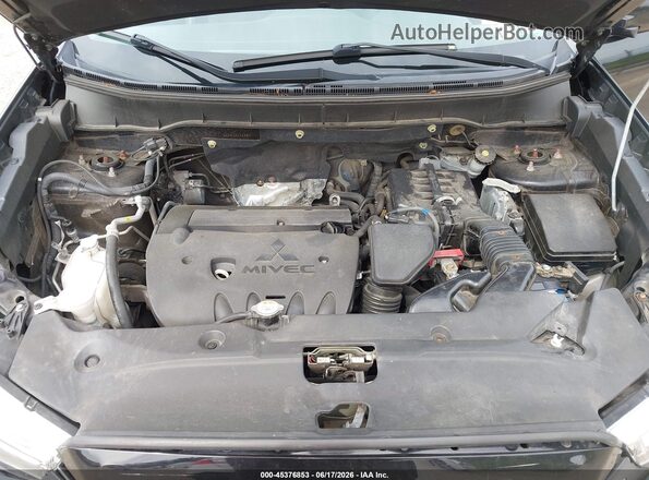 JA4AR3AW2JZ012382 2018 MITSUBISHI OUTLANDER SPORT Черный Вид сзади