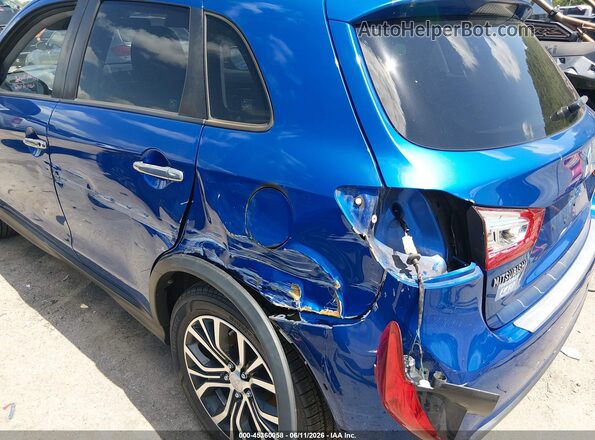 JA4AR3AW3GZ050907 2016 MITSUBISHI OUTLANDER SPORT Синий Вид спереди