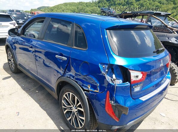 JA4AR3AW3GZ050907 2016 MITSUBISHI OUTLANDER SPORT Синий Задняя левая четверть
