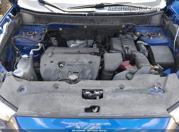 JA4AR3AW3GZ050907 2016 MITSUBISHI OUTLANDER SPORT Синий Вид сзади