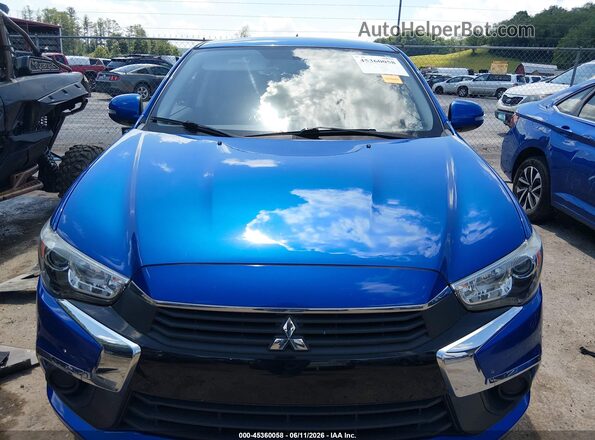 JA4AR3AW3GZ050907 2016 MITSUBISHI OUTLANDER SPORT Синий Вид щитка приборов