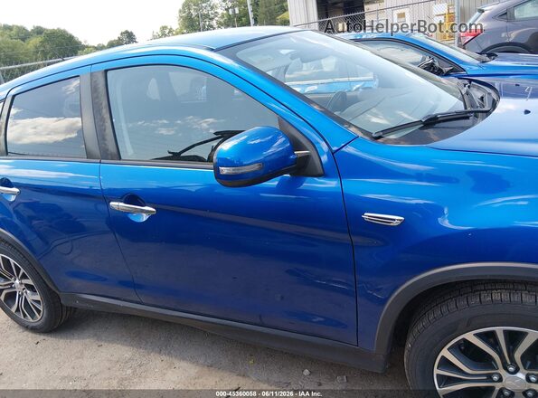 JA4AR3AW3GZ050907 2016 MITSUBISHI OUTLANDER SPORT Синий Вид задней части салона